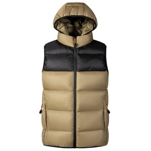 Chaleco acolchado reversible ligero para hombre, chaleco acolchado cálido sin mangas, chaleco para nieve de invierno, prendas de vestir exteriores - Product Image 3