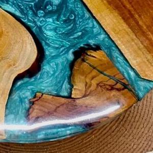 Mesa de Centro de Resina de Diseño de Excelente Calidad con Superficie Decorativa Artística para Salas de Estar Elegantes a Precio Directo de Fábrica - Product Image 2