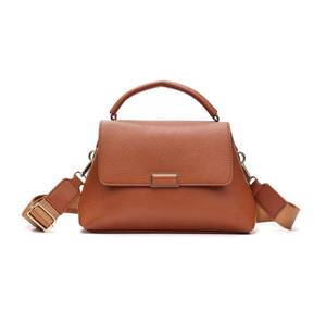 Borsa a Tracolla in Vera Pelle con Motivo Lichee Vintage e Doppio Cinturino per Donne - Uso Quotidiano e Viaggi - Product Image 5