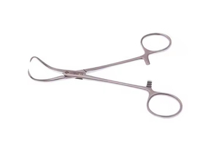 Pince à serviettes Backhaus 13 cm, instrument manuel réutilisable en acier inoxydable chirurgical de qualité supérieure - Product Image 5