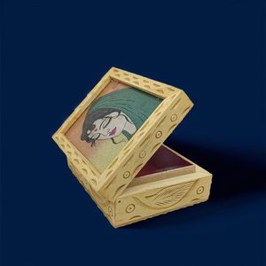 Caja de Joyería Decorativa de Madera Personalizable con Diseño Contemporáneo para Exhibición en Tocador de Lujo a Precio Económico - Product Image 1