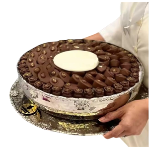 Cuenco de Metal con acabado plateado hecho a mano de calidad de lujo, cuenco para servidor de dulces, exhibición de Chocolate para artículos de Hotel, cuenco para servir Catering - Product Image 3
