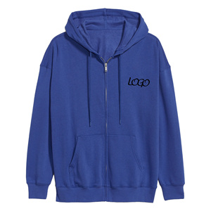 Sweat à capuche en coton mélangé de qualité supérieure pour femmes, zone de broderie personnalisée, silhouette décontractée et portabilité toute saison - Product Image 4