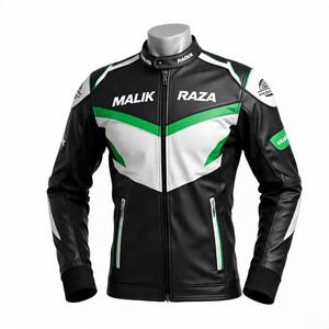 Chaqueta de montar de cuero repujado con logotipo personalizado | Proveedor de oro | Personalización completa disponible | Pedidos a granel MOQ bajos - Product Image 6