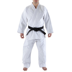 Traje de judo de alta calidad, listo para entrenar, con tela de algodón resistente que proporciona flexibilidad y un ajuste confiable en las competiciones, a la venta. - Product Image 6