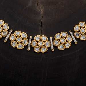 Kundan Necklace 169672 Elegant <b>Wedding</b> <b>Accessory</b> - Product Image 3