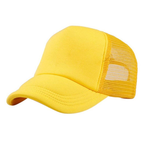 Nouveau été enfants maille Polo casquette soleil chapeaux réglable enfant solide décontracté Patchwork classique camionneur Golf chapeau - Product Image 6