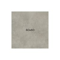 Carrelage de sol gris effet calcaire lumineux Arkitea italien de haute qualité 600 x 600 mm, aspect marbre, antibactérien, pour intérieur de villa moderne