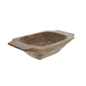 Cuencos de madera de acacia con mango para decoración, cuencos de masa vacíos hechos a mano, de alta calidad, venta al por mayor de fábrica - Product Image 2