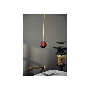 STAR TRADING 'Bliss' Glass <b>Ball</b> with 16 <b>LEDs</b> for Christmas Tree Ornaments - Product Image 2