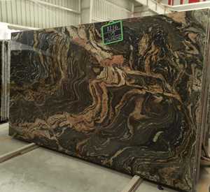 Dalles de carreaux de granit Fusion Gold de qualité supérieure Cuisines modernes à haute résistance Utilisation commerciale pour les salles de bain Inde directe pour les villas - Product Image 2