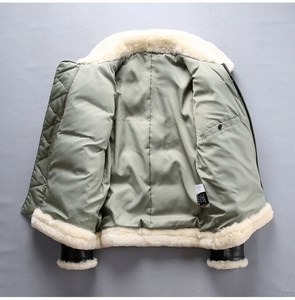 Veste matelassée réversible imperméable à capuche en toile enduite pour homme, nouveau design, style streetwear, chaude, grande taille, pour l'extérieur - Product Image 5