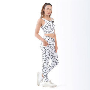 Women's High-Waisted Seamless Yoga Pants High Quality Fitness Fashion Yogawear Solid Pattern Women's Yoga Set - Product Image 1