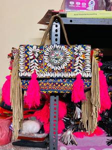 Hot Selling Handmade Banjara Clutch <b>Patchwork</b> <b>Bags</b> Bohemian Style Mirror Work Banjara Sling <b>Bags</b> - Product Image 5
