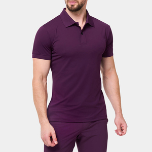 Polo à manches courtes pour homme, chemise décontractée d'été, polo tricoté à séchage rapide, chemise de sport, de fitness, de golf - Product Image 6