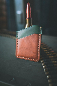 Venta al por mayor Durable Crazy Horse Mini tarjetero para hombres de cuero genuino de la LCH-0053 para llevar tarjetas de crédito - Product Image 4