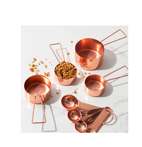 Copper Plated Metal <b>Measuring</b> Scoop for Coffee Beans Spices and Salt Tablespoon Set Kitchen and Baking <b>Measuring</b> Cup <b>Spoon</b> - Product Image 3