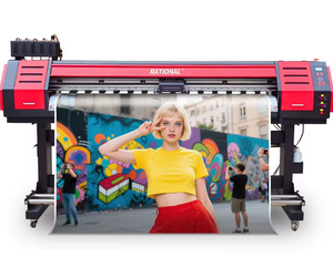 Ready to Ship Yinstar 1.8m Eco Solvent Plotter Digital Xp600 I3200 Automatic New 1 Year Warranty Vinyl Eco-Solvent Printer - Product Image 1