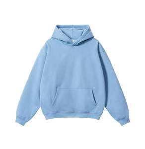 Vente en gros usine – Nouveaux sweats à capuche oversize en molleton épais 300g 100% coton pour hommes, style streetwear, épaules tombantes, personnalisables, pour l'hiver - Product Image 5