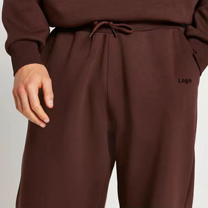 Pantalon pour homme de qualité supérieure pantalon de survêtement vierge respirant en molleton tech pour hommes ensembles de jogging - Product Image 3