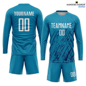 Vente chaude Classique Personnaliser Football Jersey Kits pour Garçons Haute Qualité Stripe Football Uniforme maillot de football - Product Image 3