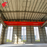 Kran Jembatan Ganda Tipe LH 5Ton 10Ton 20Ton dengan Troli Hoist Elektrik
