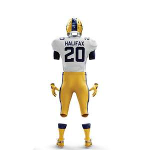 Uniforme de Football américain confortable à Sublimation, vêtements de sport, uniforme de Football américain personnalisé - Product Image 2