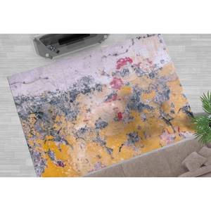 Tapis imprimé en plâtre abstrait : style ferme moderne, tapis antidérapant, tapis doux non tissé - Product Image 2