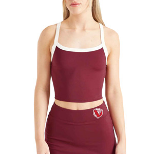 Camiseta Deportiva sin Mangas de Alta Calidad para Mujer, Compresión Atlética, Logotipo Frontal, Secado Rápido, Transpirable, Ropa Deportiva Informal de Verano - Product Image 2