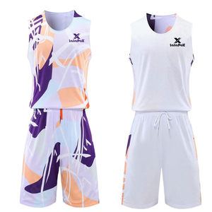Uniforme de Baloncesto Reversible de Diseño Único, Ropa Deportiva de Secado Rápido al por Mayor, Uniforme de Baloncesto Reversible - Product Image 1