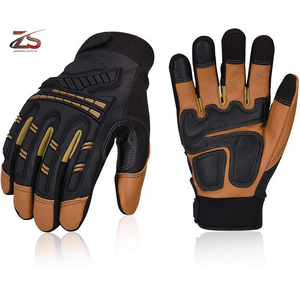 Guantes de Mecánico de Invierno de Cuero de Alta Calidad con Logotipo Personalizado al por Mayor, Transpirables, Hechos en Pakistán - Product Image 5