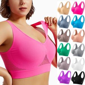 High-Strength Women's Sports Bra Yoga Fitness Beautiful Back Design Anti-Sagging Shockproof Features Soft Support <b>Running</b> <b>Vest</b> - Product Image 2