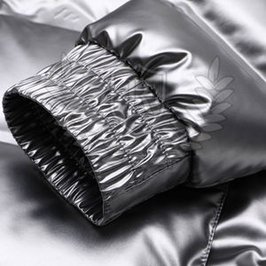 Moda Goose Down Feather Shiny Bubble Chaqueta acolchada para hombre - Product Image 4