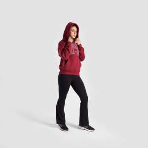 Sudadera Informal Transpirable Empower en Color Granate, Estilo Regular - Product Image 4