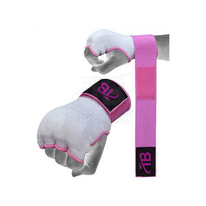 Vendas al por mayor de vendas de boxeo de algodón de alta calidad con elástico transpirable y cierre de gancho y bucle para entrenamiento de boxeo - ¡Gran oferta! - Product Image 3