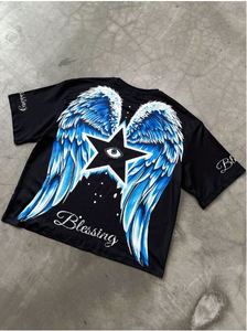 Venta al por mayor de los hombres de verano de gran tamaño Boxy Fit Camiseta de algodón personalizado 3D gráfico DTG 100% algodón 100% algodón 100% algodón 100% algodón - Product Image 4
