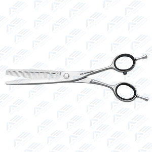 กรรไกรซอยผมสแตนเลส Barber Salon ยี่ห้อ Apto Enterprises รุ่น AE-6733 เป็นมิตรกับสิ่งแวดล้อม ใช้ซ้ำได้ ออกแบบตามสั่ง - Product Image 6