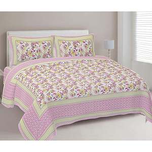 Ensemble de draps plats floraux Chartreuse avec 3 pièces (ADB1455) - Product Image 1