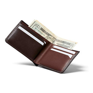 Portefeuille en cuir de cheval fou 3 plis pour hommes, portefeuille de loisirs Long Rfid 2023 - Product Image 1