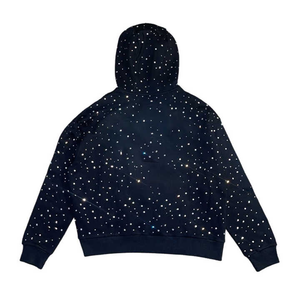 Survêtements homme coupe ajustée en strass Logo personnalisé Survêtements hiver en polaire technique en strass - Product Image 4