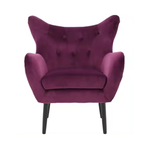 Royal Luxury Designs Chaise d'hôtel violette Fabrication de la meilleure qualité pour la maison Salon Villa Appartement pour une utilisation en intérieur - Product Image 1