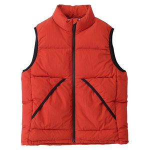 Nouvelle conception de mode d'hiver, logo personnalisé, veste d'hiver rembourrée, col montant, veste sans manches pour homme, doudounes - Product Image 4