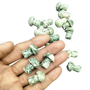 พลอยอาเกตแบบเซอร์เพนทีนสำหรับเด็กเห็ดคริสตัลเครื่องนวดหินอัญมณีแบบดั้งเดิมคุณภาพสูงขายส่ง - Product Image 6