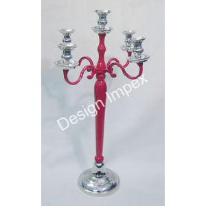 Candelabro decorativo al por mayor Soporte de candelabro de metal pulido de alta calidad más vendido en oferta especial - Product Image 6