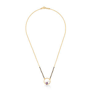 วงแหวนทองคำ Mangalsutra สำหรับเธอ - เครื่องประดับสะสมทางวัฒนธรรม - Product Image 3