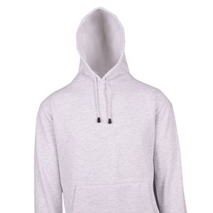 Light <b>Grey</b> Pullover Hoodie Unisex Cotton Fleece Plain Hooded <b>Sweatshirt</b> Winter Casual Streetwear Bulk Wholesale Manufacturer - Product Image 4