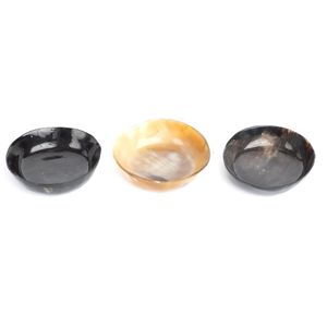 Bol en corne viking poli pour une expérience culinaire traditionnelle - Product Image 5