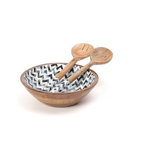 Tazón de Madera de Último Diseño, Vajilla de Calidad Superior para el Hogar, Acabado Esmaltado, Duradero y Ecológico - Product Image 6