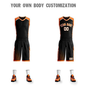 Tenue de Basketball Personnalisée Adulte de Haute Qualité – Nouvelle Collection Respirante et Séchage Rapide 100% Polyester pour Sports de Plein Air – Ensemble Personnalisable pour Équipe - Product Image 3