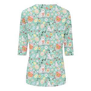 Camisetas de moda para mujer Camisetas de verano de manga corta para mujer Camisetas de mujer de alta calidad a precio al por mayor - Product Image 5